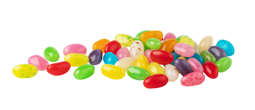 colorful fruit hard candy isolated. png file