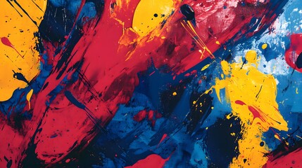 Premium Abstract Oil Painting Background. abstract oil painting background