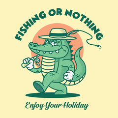 Cartoon character vector vintage retro