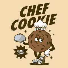 Cartoon character vector vintage retro