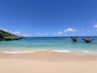 古宇利島のハートロック