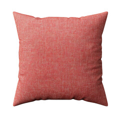Pillow isolated on transparent background, cut out, PNG