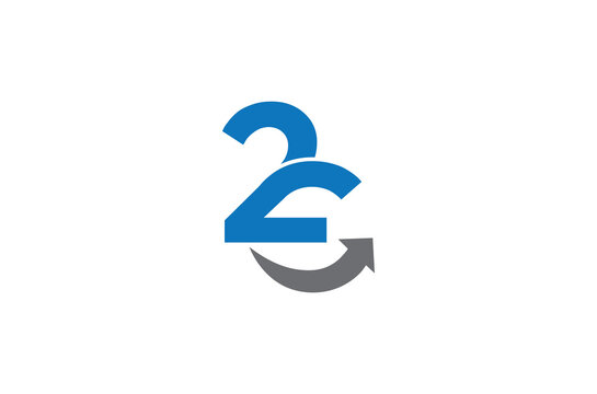 2c logo design vector templet, 2C Letter Initial Logo Design Template Vector Illustration, 2nd Chance - Number Letter 2C Logo 
