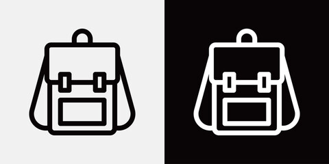 袋、バッグ、カバンのアイコン