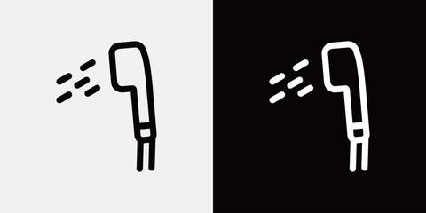 シャワー、水回りのアイコン