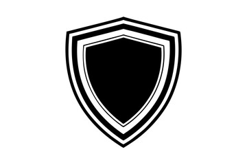 Shield icon. Protect shield security icons. Shield badge quality symbol. Collection of security shield icons. Vector illustration