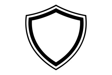 Shield icon. Protect shield security icons. Shield badge quality symbol. Collection of security shield icons. Vector illustration