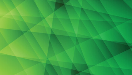 Abstract green geometric vector background. line with gradient mesh. geometric shape on green background. vector illustration