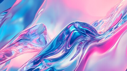 Fototapeta premium Beautiful glossy background.