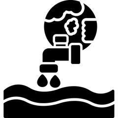 Water Crisis Awareness Icon