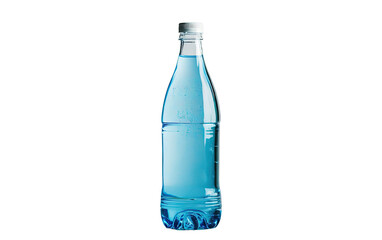 Fototapeta premium Glass bottle on white background,png