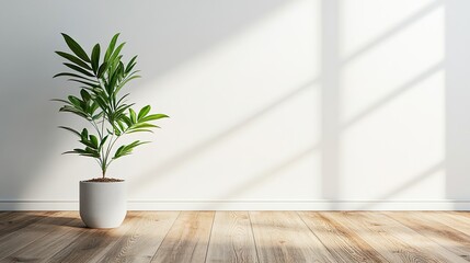 白背景と観葉植物20