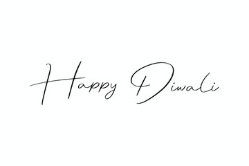 Happy Diwali text vector art, Happy Diwali text design, Happy Diwali cursive font design, Diwali Festival vector, Deepavali design
