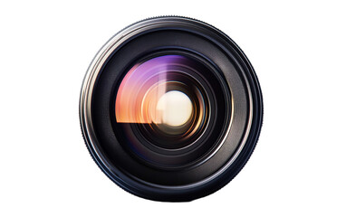 Front close-up shot of camera on white background,png