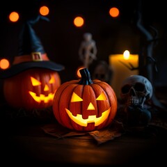 Fototapeta premium Halloween background