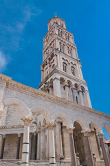 Cathedral of Saint Domnius and Diocletian's Palace, Split in Croatia