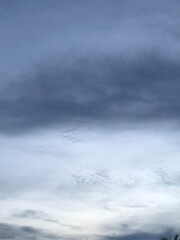 Obraz premium storm clouds over the sky