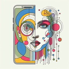 Virtual reality of modern communication