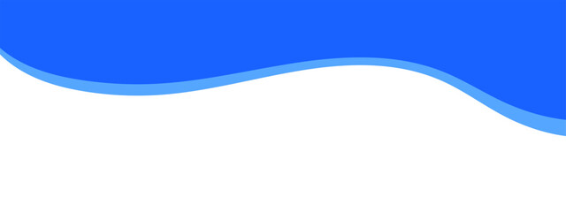 Modern wave dividerб ищквук shape vector illustration