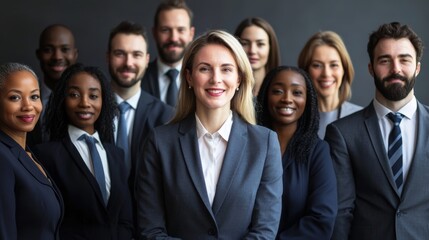 Executive recruitment portrait, recruiters working on placing senior executives in high-level roles.