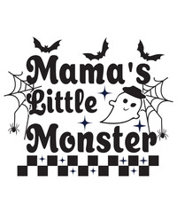 MAMA'S LITTLE MONSTER  T-SHIRT DESIGN