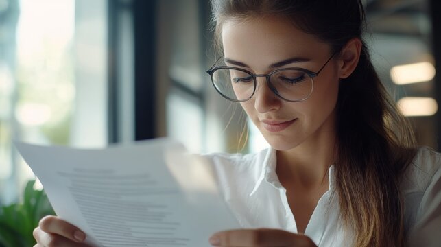 IT recruitment portrait, a recruiter specializing in IT jobs, reviewing technical resumes.