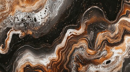 Abstract marble textures with rich earthy tones and subtle veining ideal for backgrounds in luxury environments