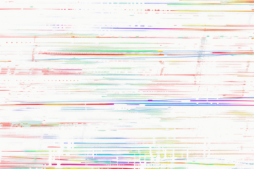 Vibrant glitch   png overlay effect, transparent background