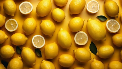 Lemons repeated pattern