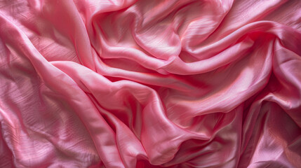 Obraz premium pink fabric background chiffon