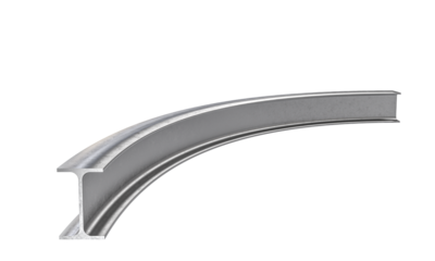 i beam isolated on transparent background for construction