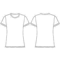 white women tshirt mockup