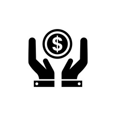 Charity and donation flat icons set. Donated, unity, caring, community, assistance, support, donor, help, volunteer, icons and more signs. Flat icon collection.