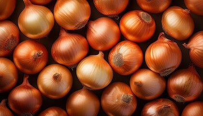 Obraz premium onions repeated pattern