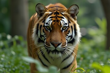 Fototapeta premium Portrait of a tiger