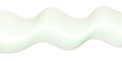 Abstract wavy lines Isolated background design. Wave modern stream transparent background.