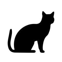 Shadow vector of a cat