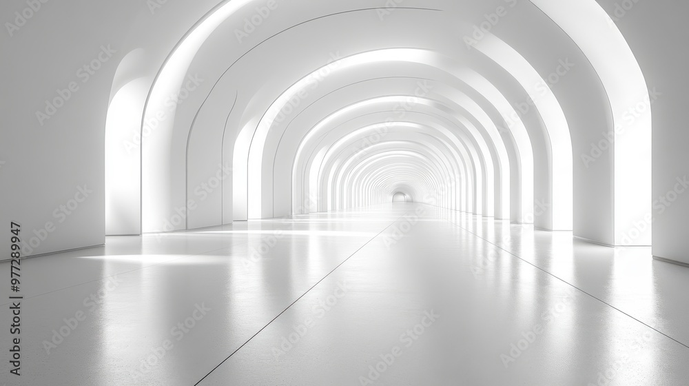 Poster light and soft white background with subtle lighting, great for creating a fresh and clean visual en