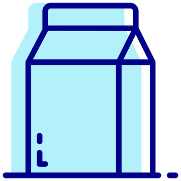 recommend clip art: milk mixed outline vector icon