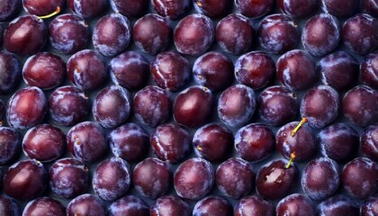 Fototapeta premium plum repeated pattern 