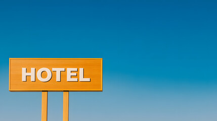 Modern Hotel Building with Sign | Stylish Architecture and Premium Accommodation