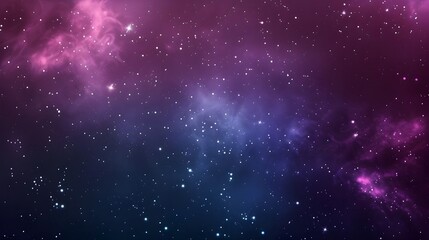 Fototapeta premium Abstract Purple and Blue Nebula Space Background