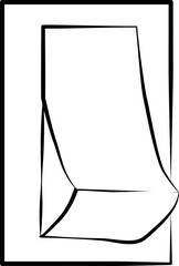 Power button on off vector icon set. Power on sign