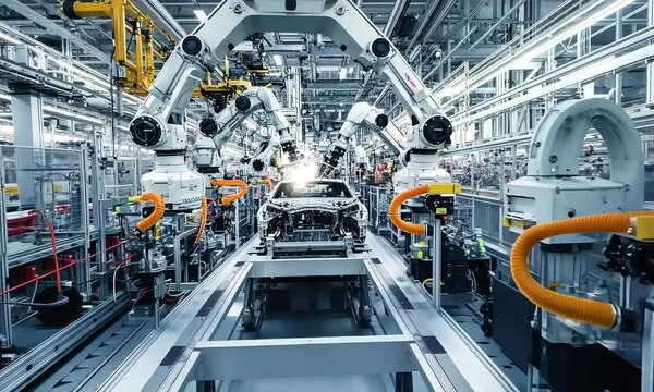 Revolutionizing Car Production: Robotic Arms at the Forefront of Auto Plant Efficiency