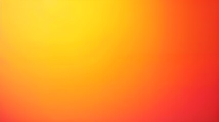 Obraz premium Vibrant gradient background with a smooth transition from orange to yellow, perfect for warm and energetic designs
