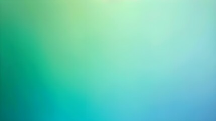 Obraz premium Soft gradient background with a gentle transition from green to blue