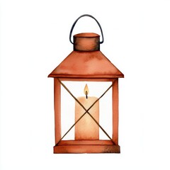 Cozy Lantern Lighting Up the Peaceful Night