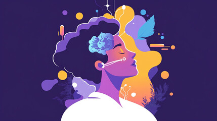 World Anaesthesia Day Logo Design illustration