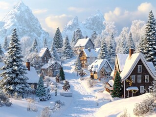 Fototapeta premium Winter Wonderland