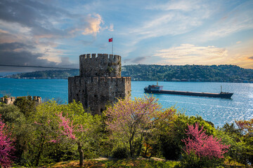 Rumeli Hisari Castle  view in Istanbul